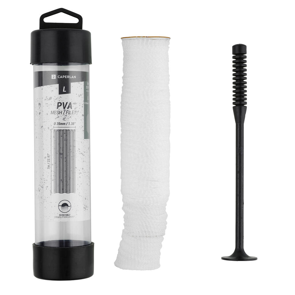 CARP FISHING PVA SOCK KIT SLOW 35MM 7M