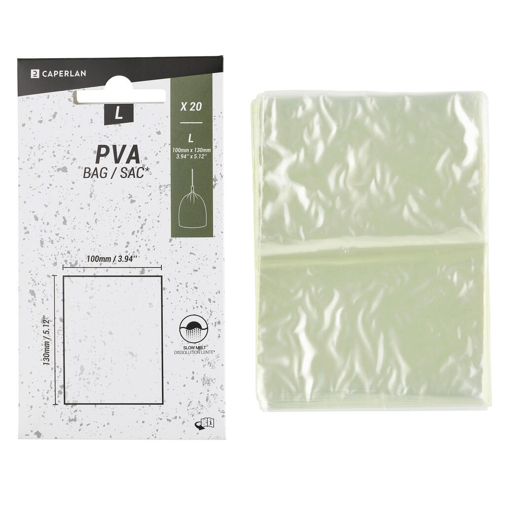 CARP FISHING PVA BAGS S (70x100mm) x20