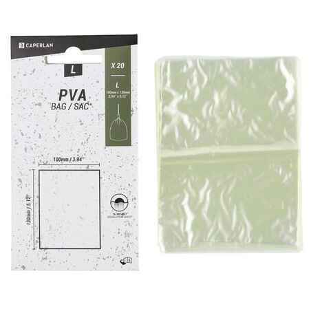 CARP FISHING PVA BAGS L(100x130mm) x20