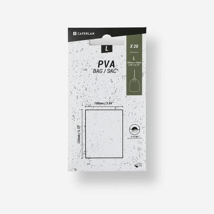 SACS PVA M(70x200mm) x20 PÊCHE DE LA CARPE