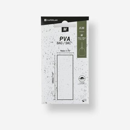 SACS PVA M(70x200mm) x20 PÊCHE DE LA CARPE
