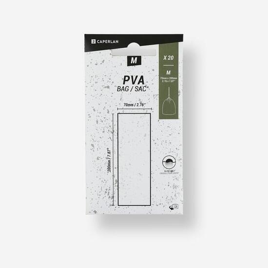 SACS PVA M(70x200mm) x20 PÊCHE DE LA CARPE