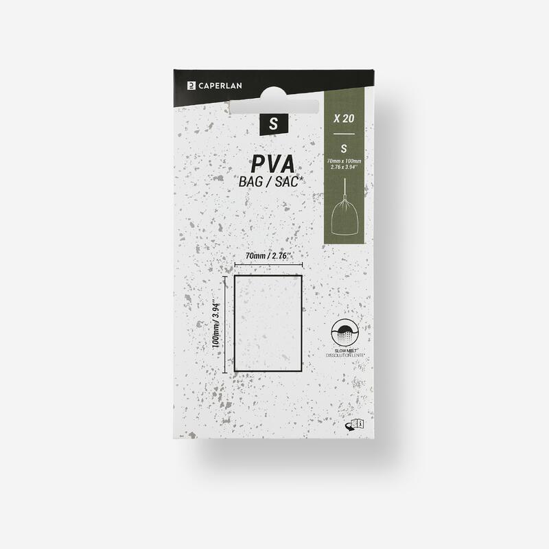 PVA zakjes voor karpervissen S (70x100 mm) 20 stuks