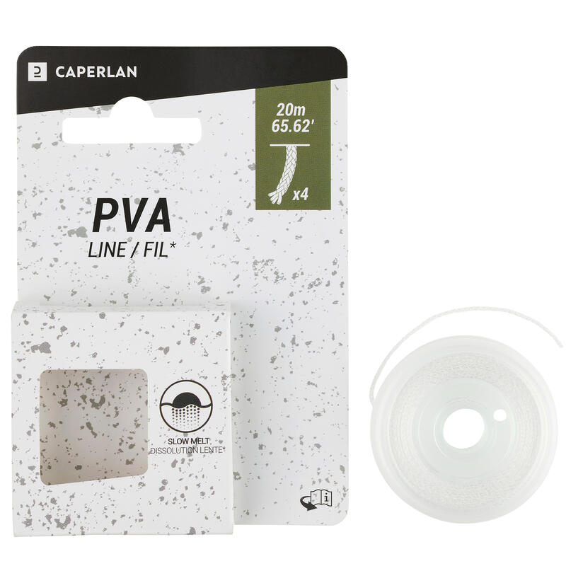 Fil soluble de pêche à la carpe PVA toute nouvelle ligne corde soluble dans  l