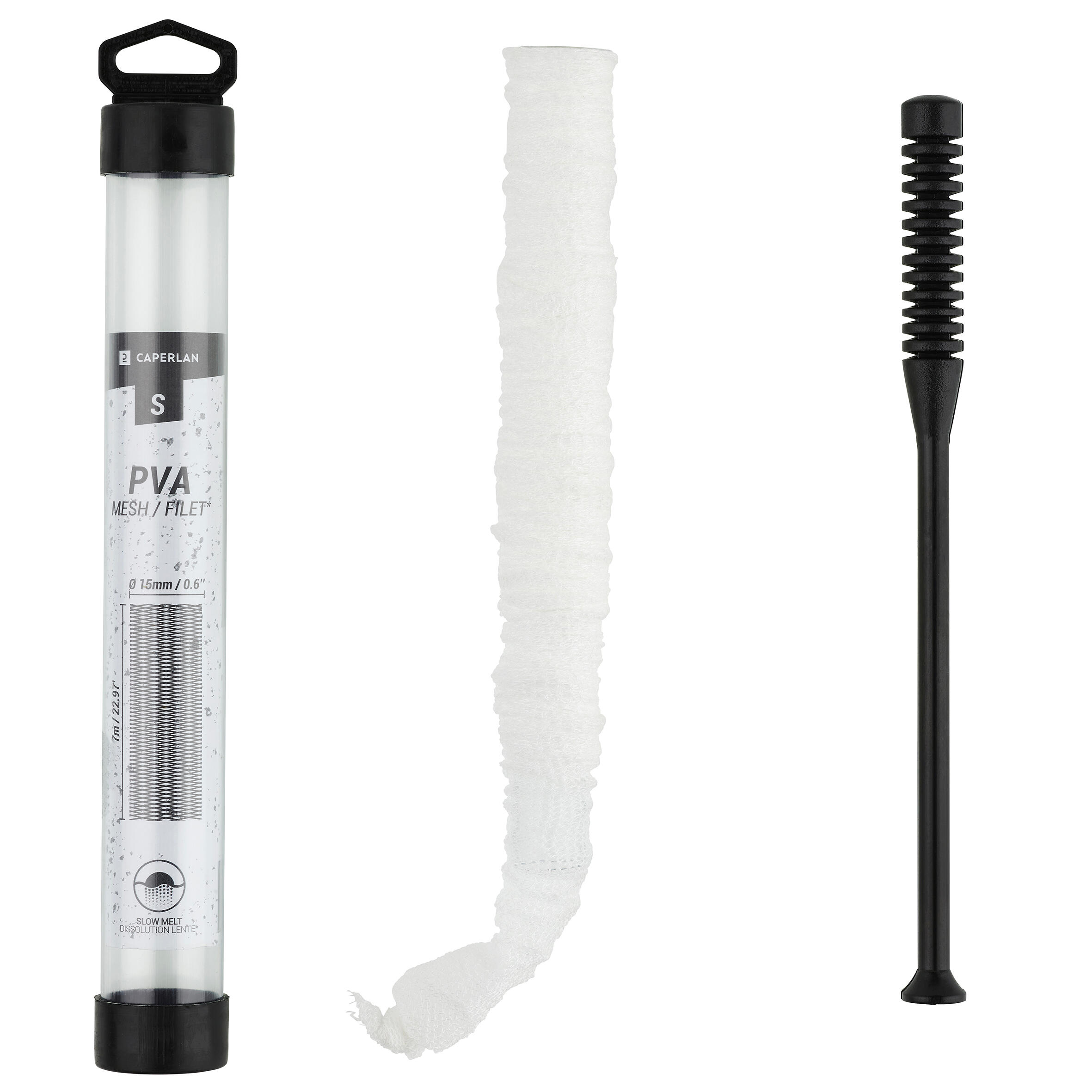 Kit rete PVA SLOW carp fishing 15mm 7m 2/9