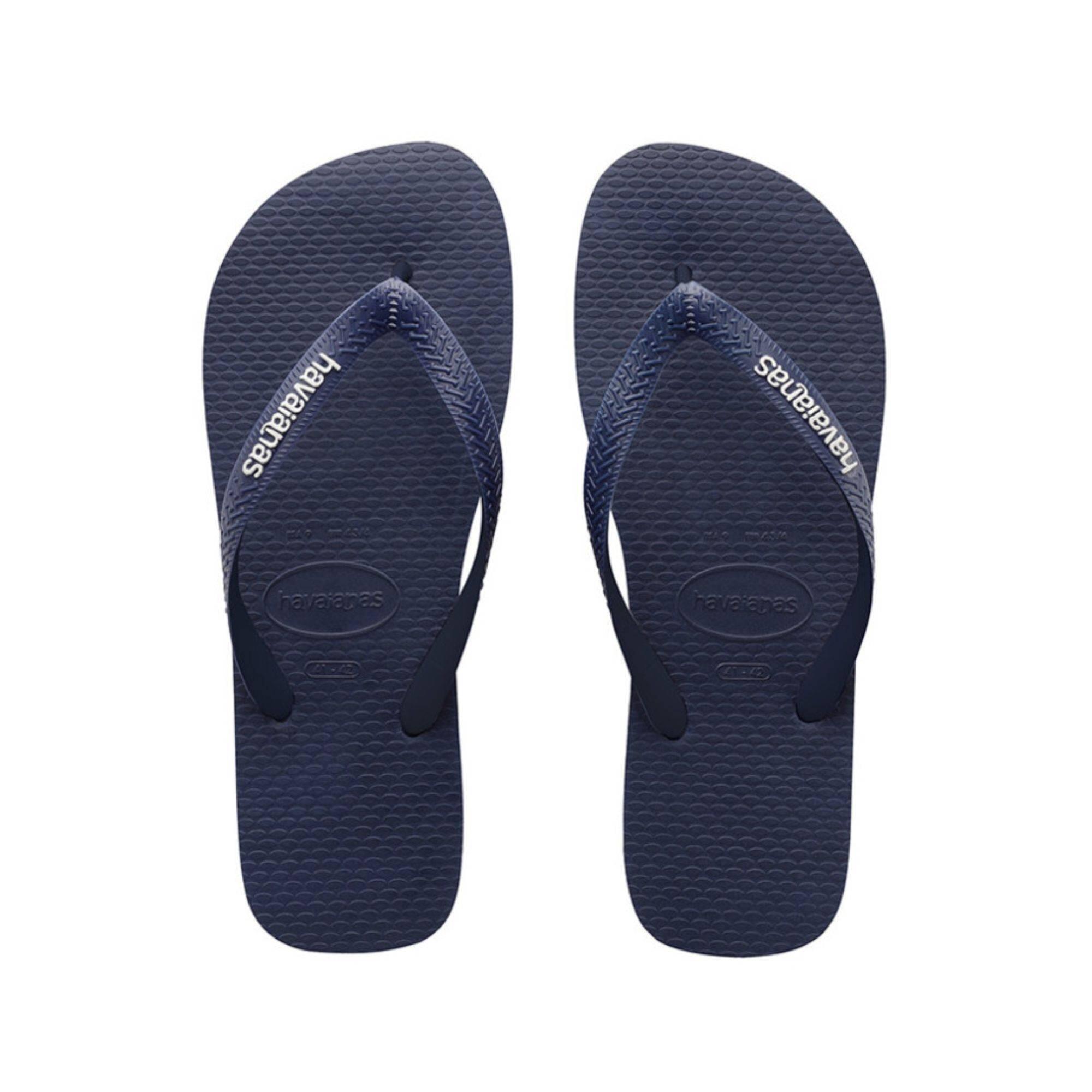 Havaianas Kids Rubber Logo Blue/Blue/Wh
