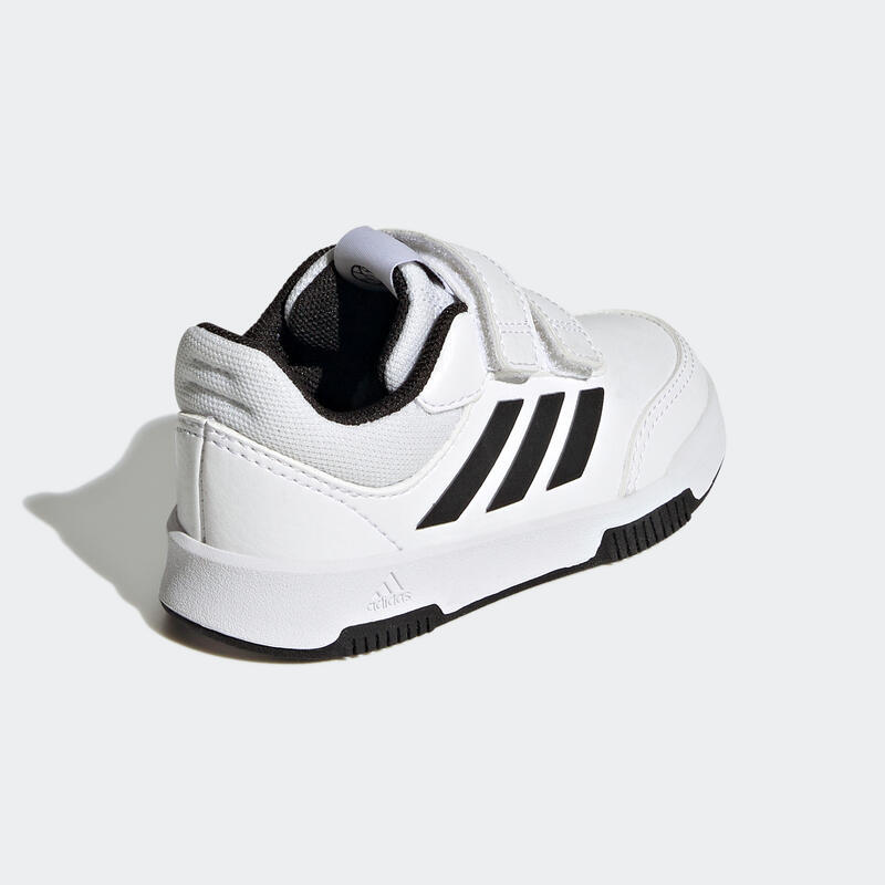 Dětské boty na suchý zip Adidas Tensaur bílo-černé