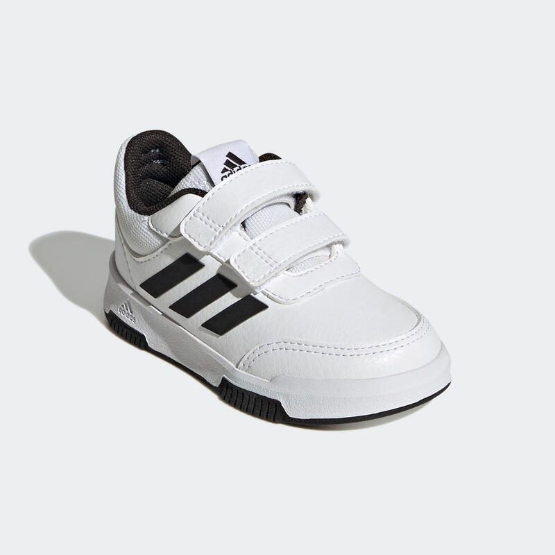 Dětské boty na suchý zip Adidas Tensaur bílo-černé