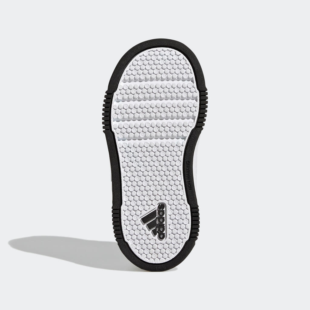Bērnu sporta apavi “Tensaur”, ar līplenti, balti, melni
