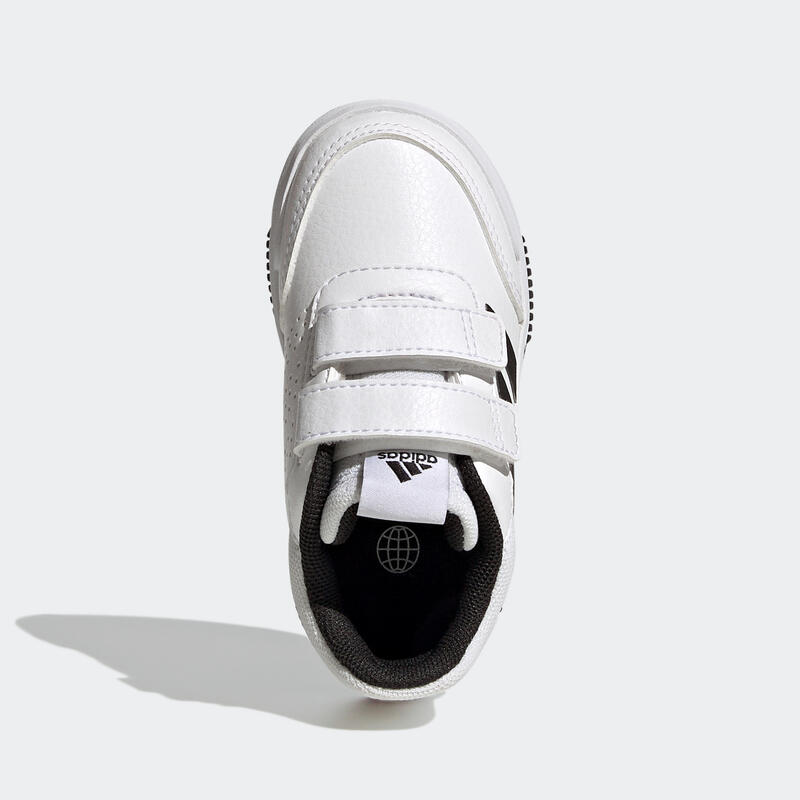 Sneakers met klittenband voor peuters Tensaur wit zwart