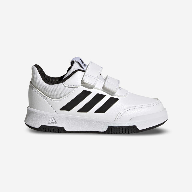 Adidas Turnschuhe Baby Klettverschluss - Tensaur weiss/schwarz