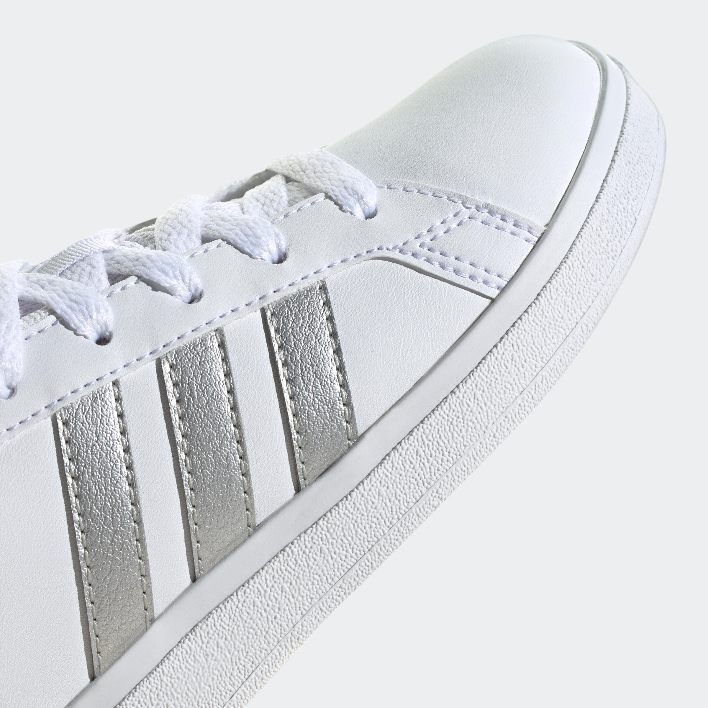 Kids' Lace-Up Trainers Grand Court 3/8