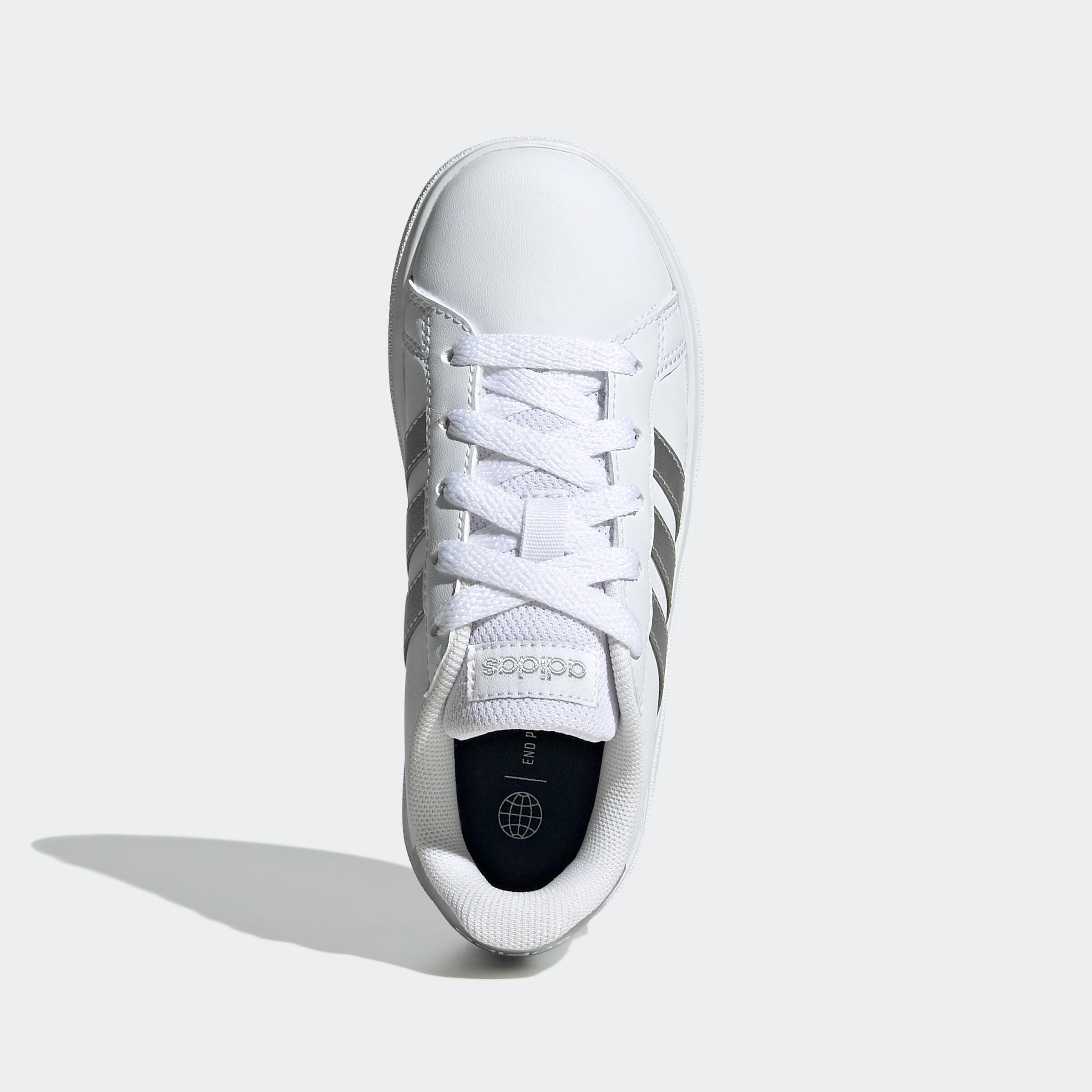 Kids' Lace-Up Trainers Grand Court 7/8