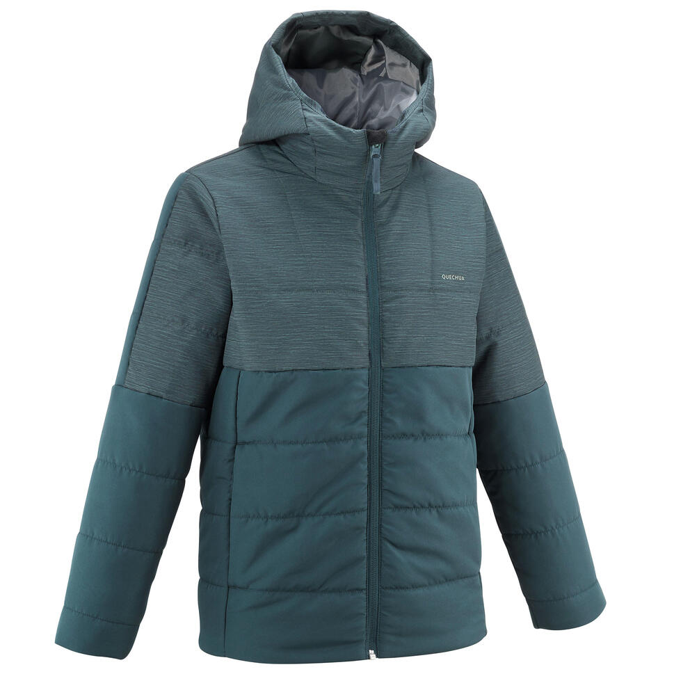 Doudoune de randonn?�e NH100 bleue - enfant 7-15 ans QUECHUA | Decathlon