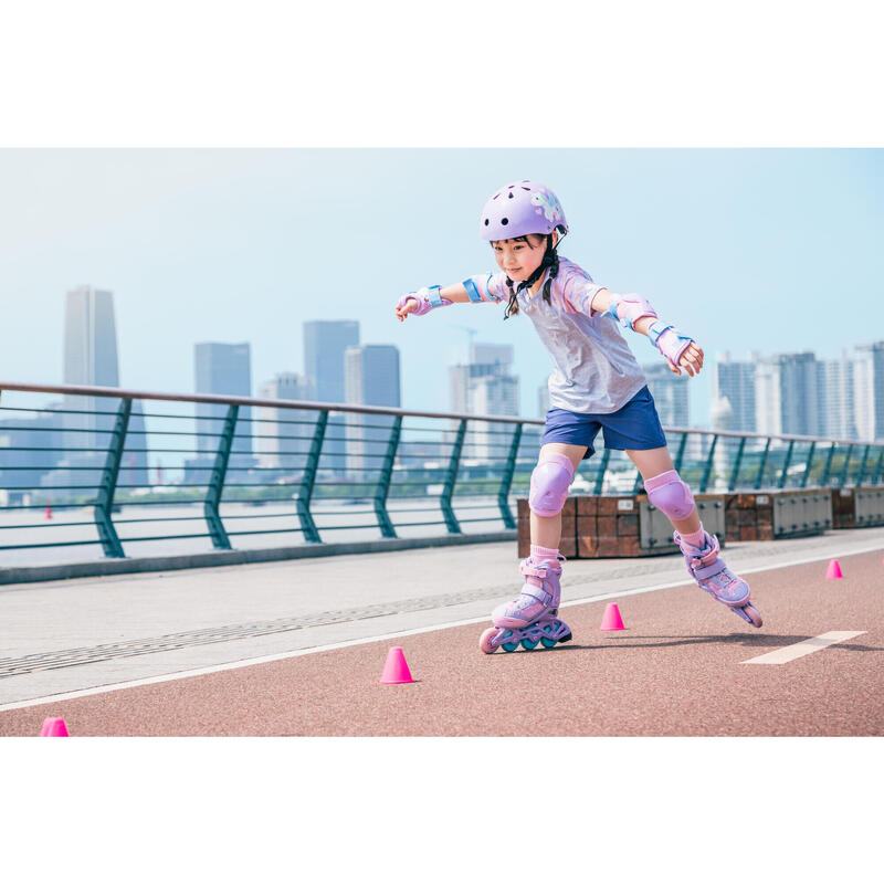 Fit3 Kid Roller Skate (Adjustable Sizes) - Light Purple