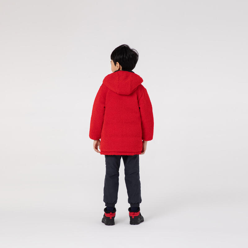 BOYS’ PARKA SH500 DOWN BLACK