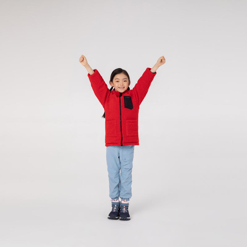 BOYS’ PARKA SH500 DOWN BLACK