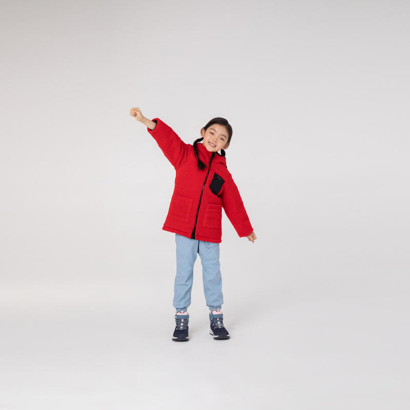 BOYS’ PARKA SH500 DOWN BLACK