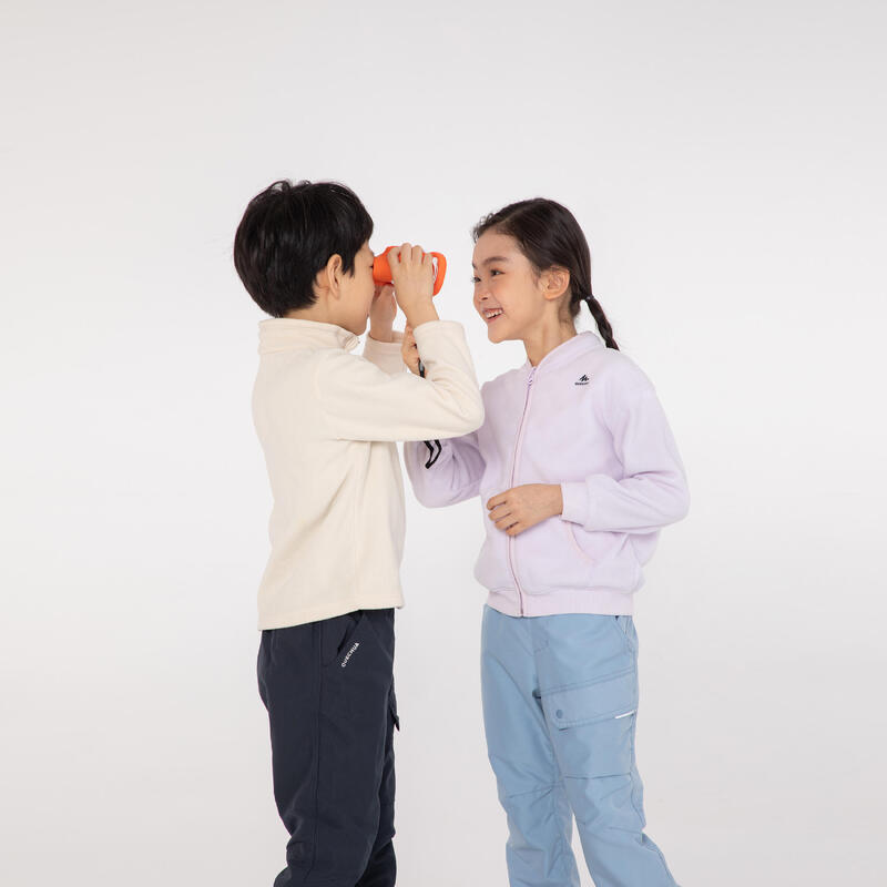 兒童刷毛外套 MH150 - 米色