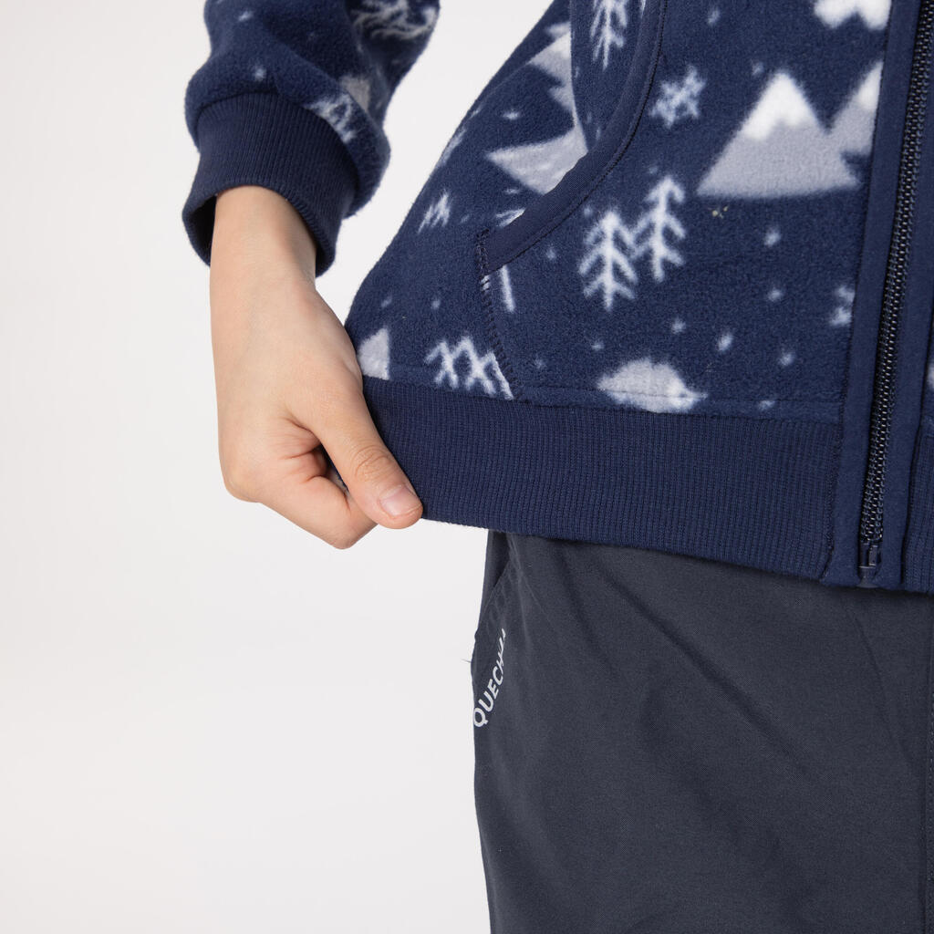 VESTE POLAIRE ENFANT MH150 - MARINE