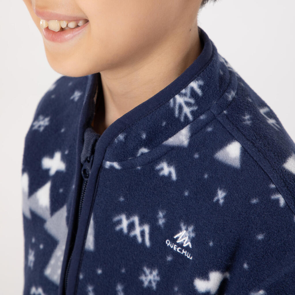 VESTE POLAIRE ENFANT MH150 - MARINE