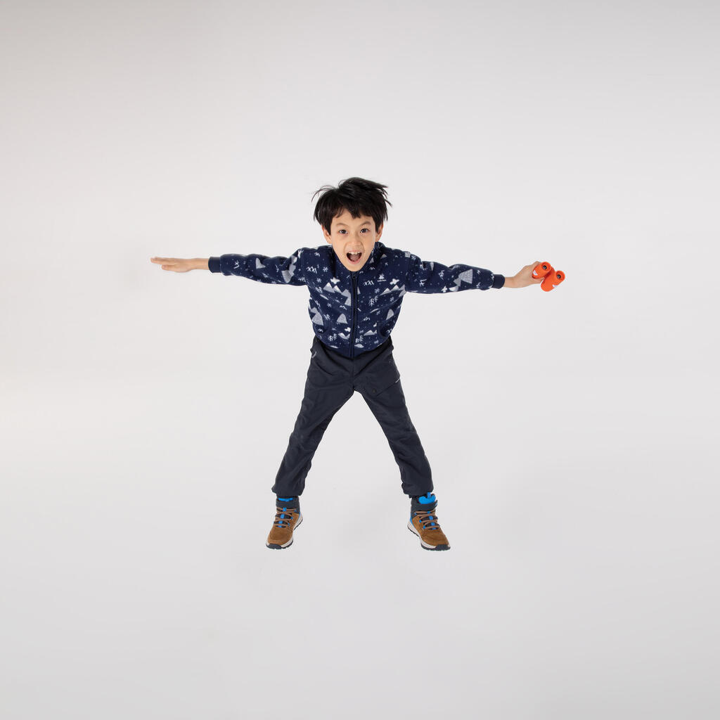 VESTE POLAIRE ENFANT MH150 - MARINE