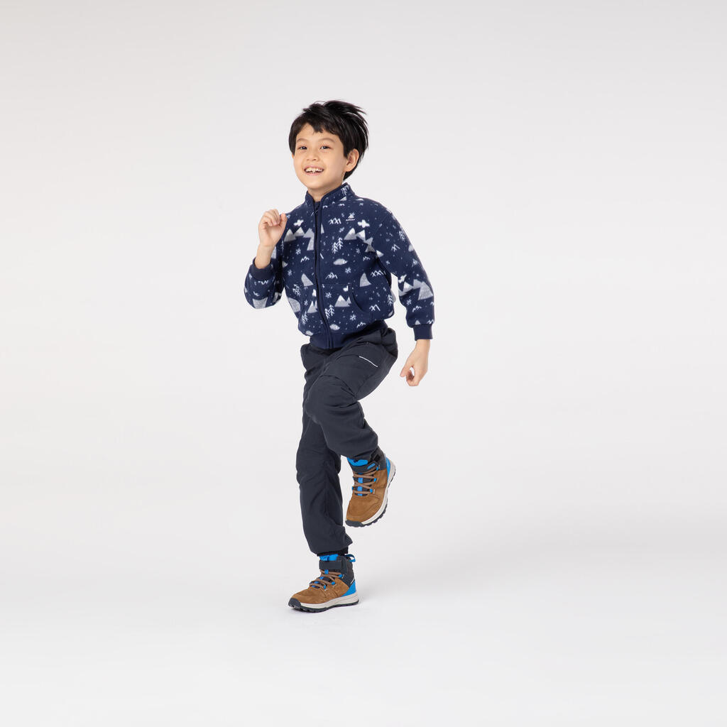 VESTE POLAIRE ENFANT MH150 - MARINE