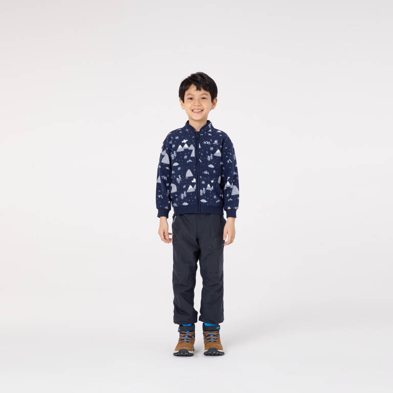 KID FLEECE JACKET MH150 NAVY