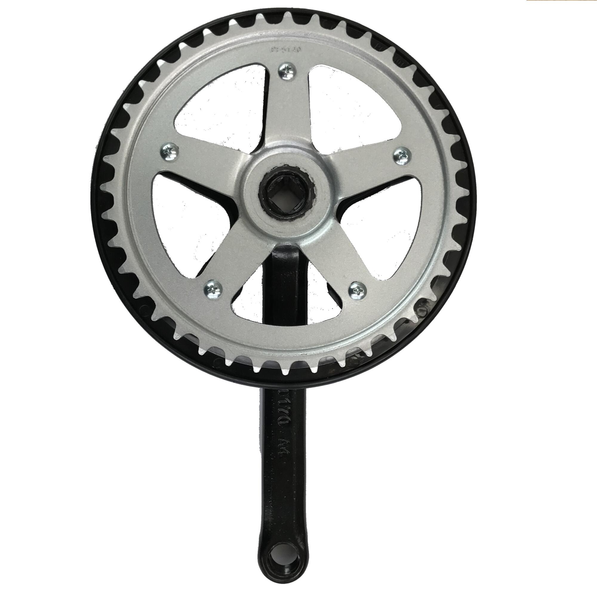 pedalier mono 40t 170mm noir 2/2