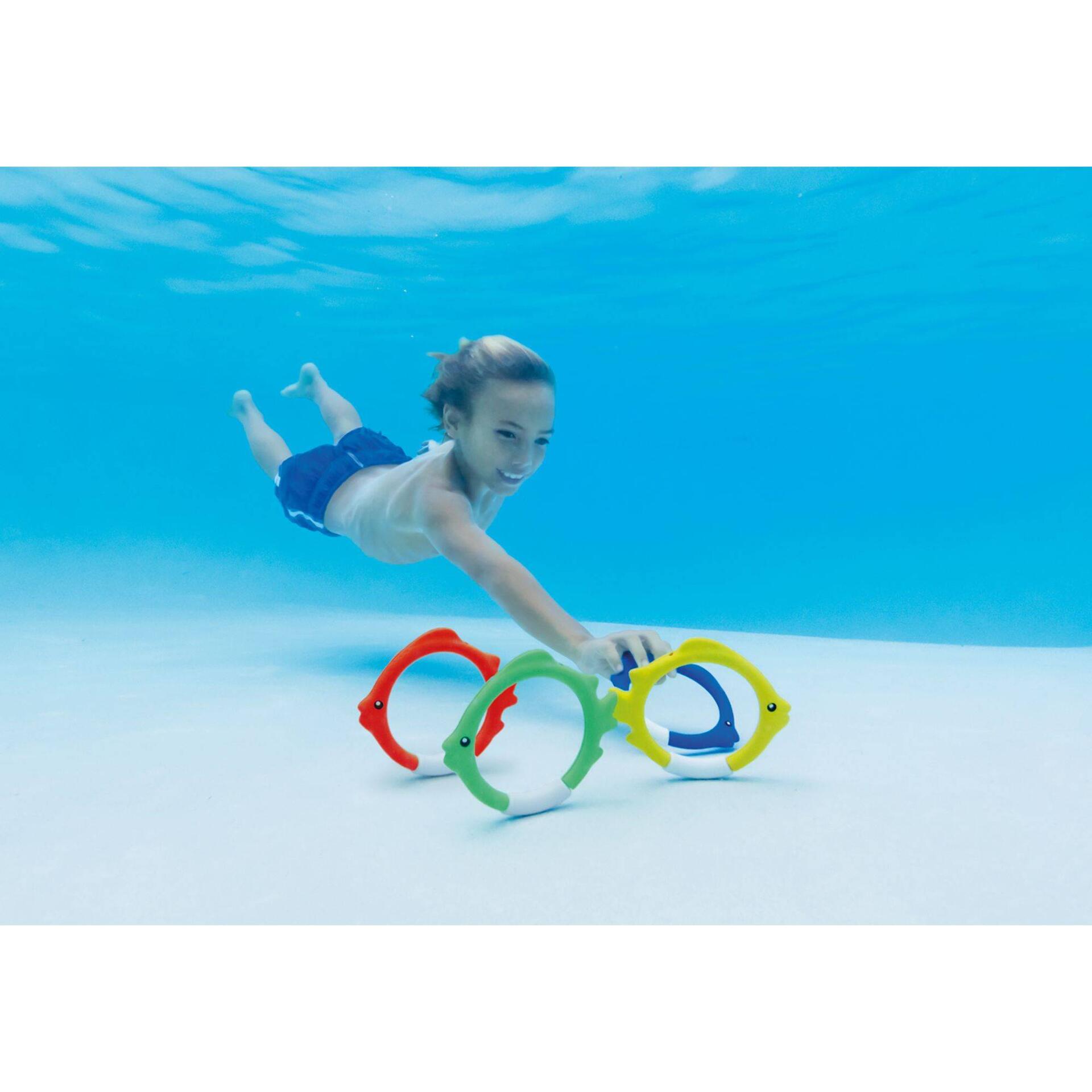 UNDERWATER FISH RINGS, Ages 6+