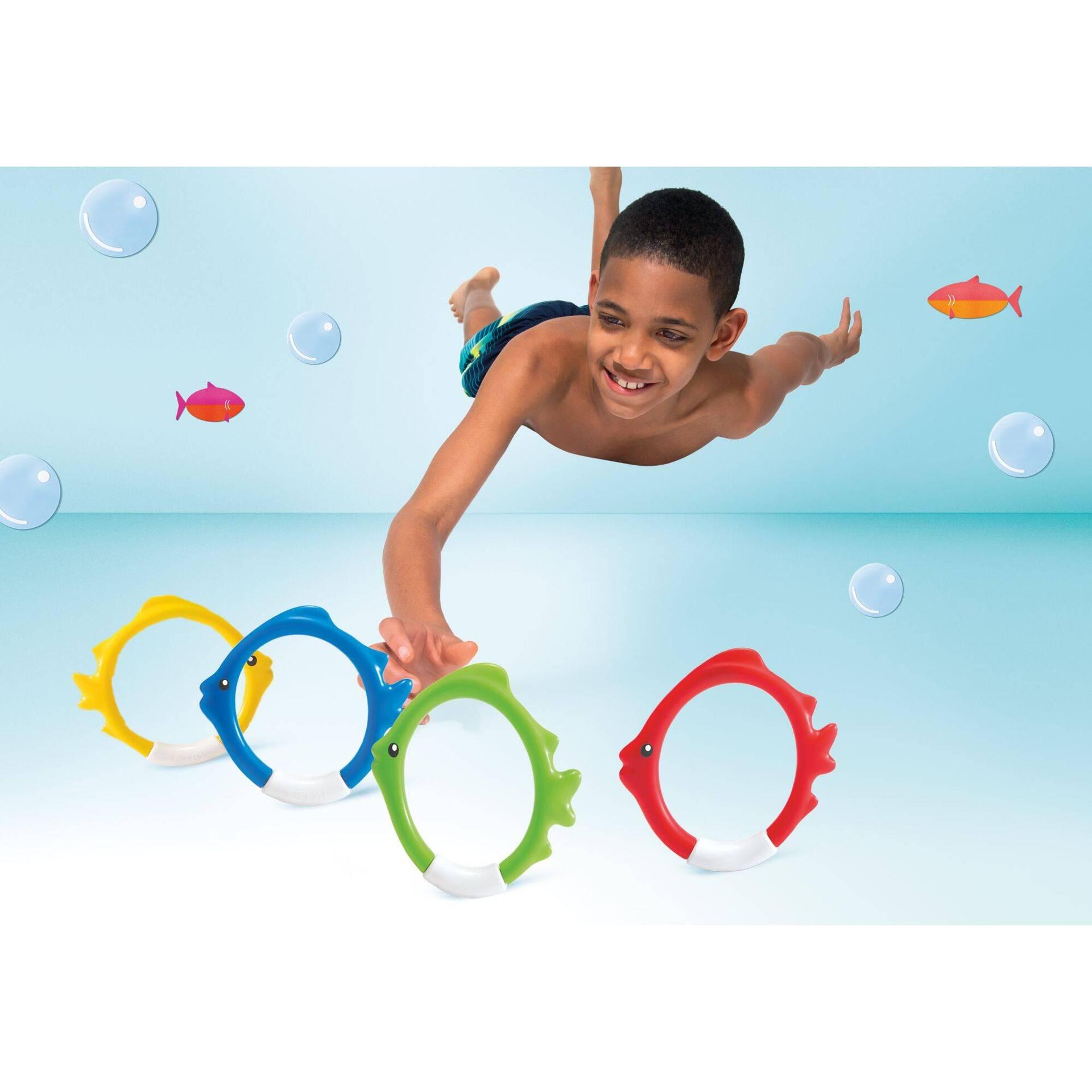 UNDERWATER FISH RINGS, Ages 6+