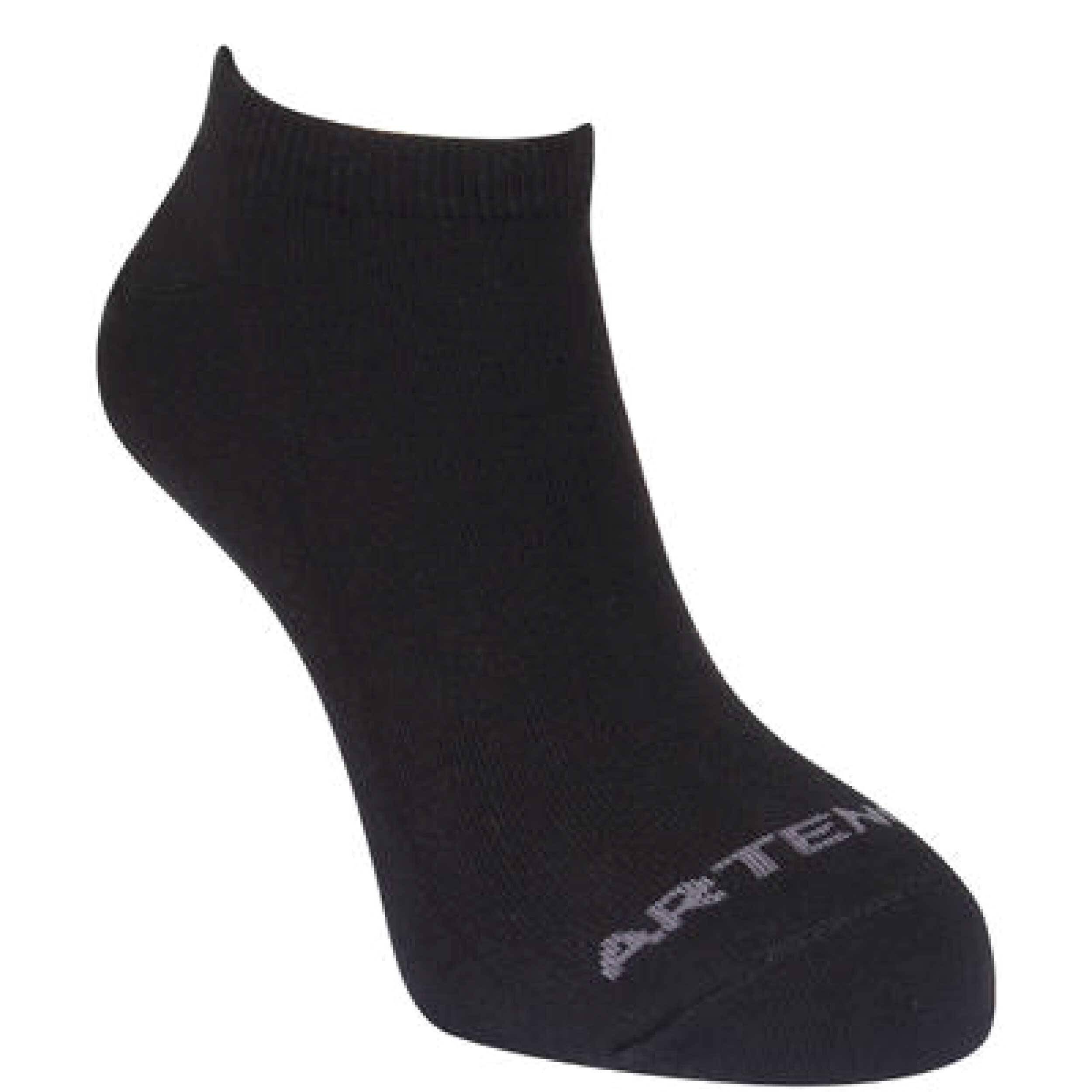 Tennis Socks RS160 Low Ankle x1 Black