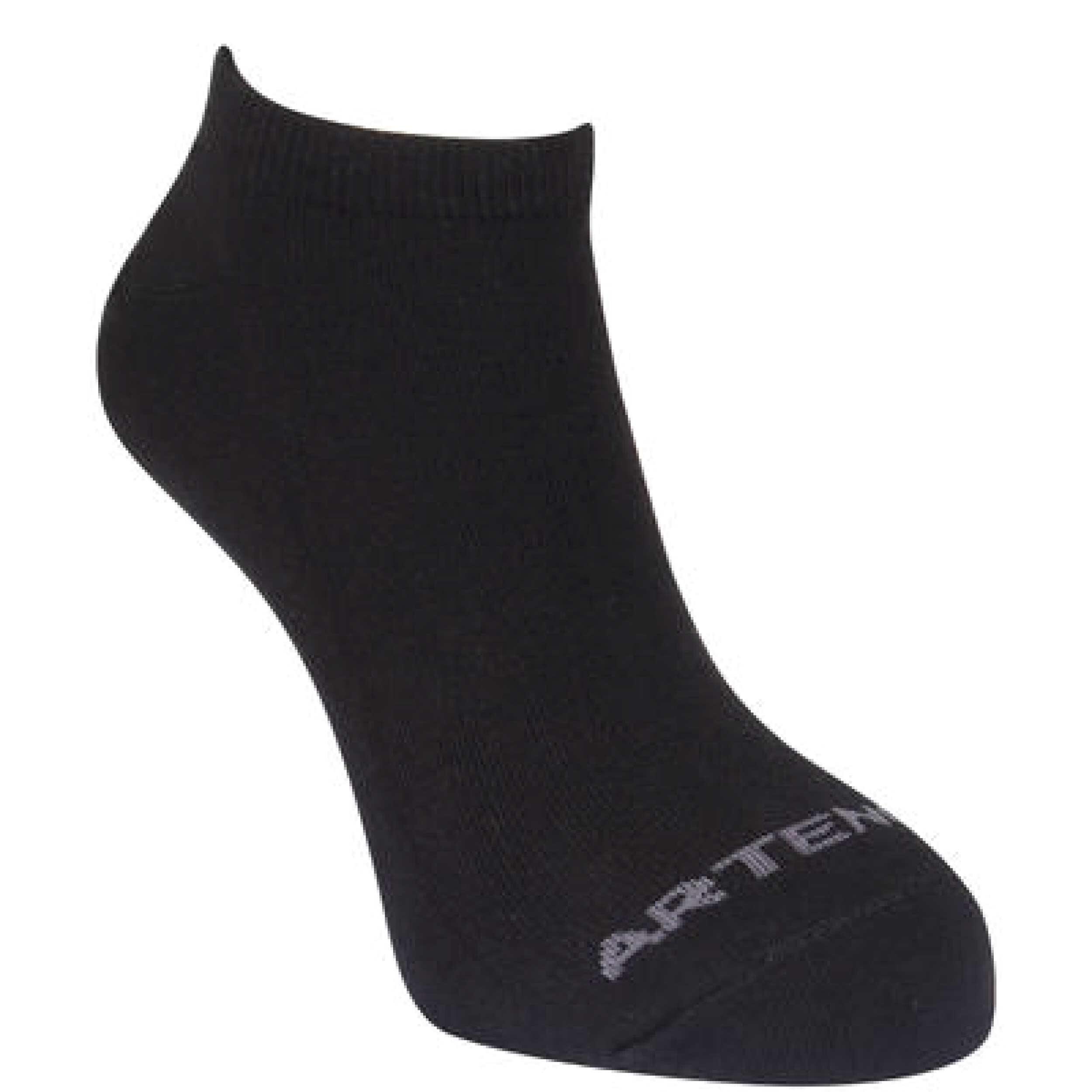 Tennis Socks RS160 Low Ankle x1 Black
