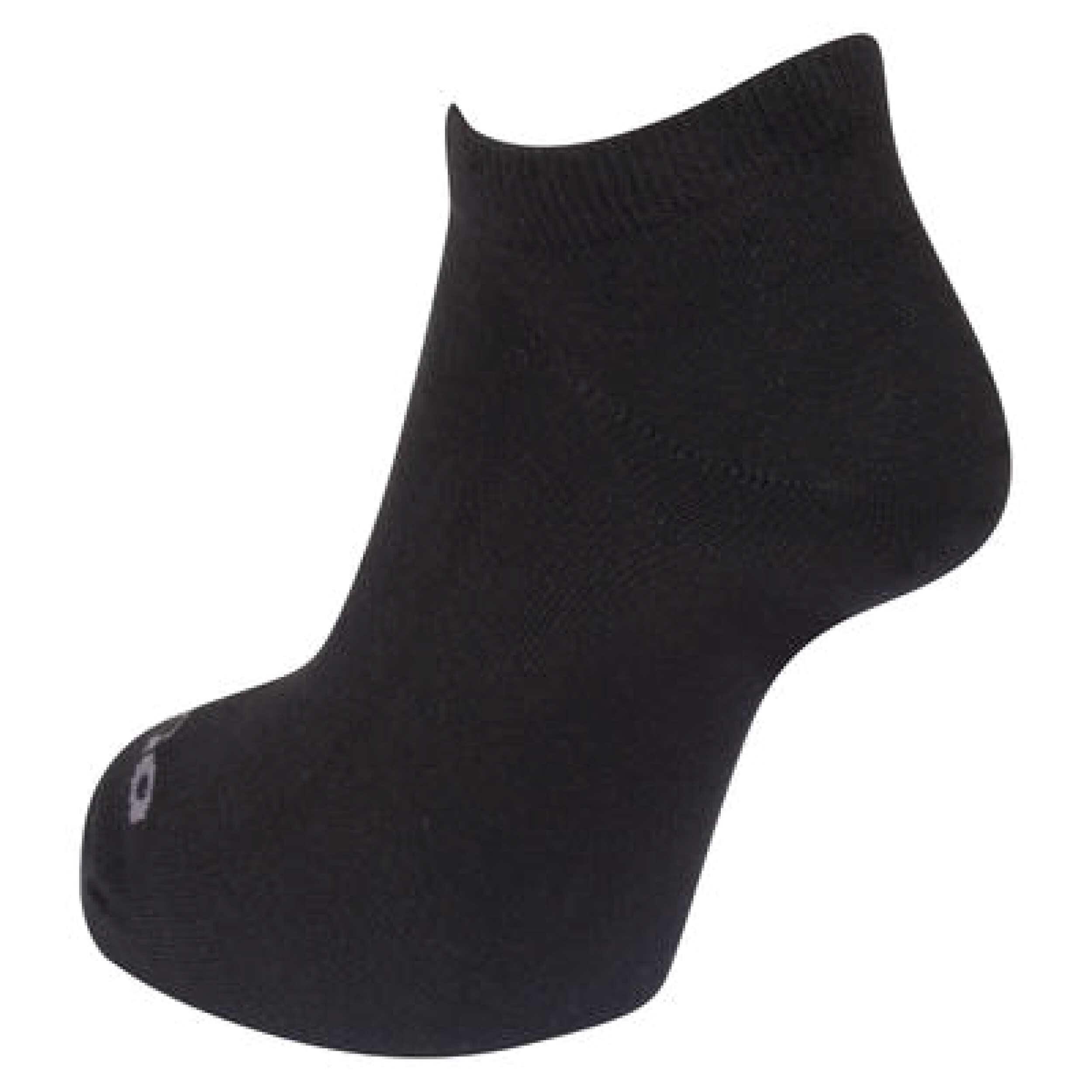 Tennis Socks RS160 Low Ankle x1 Black