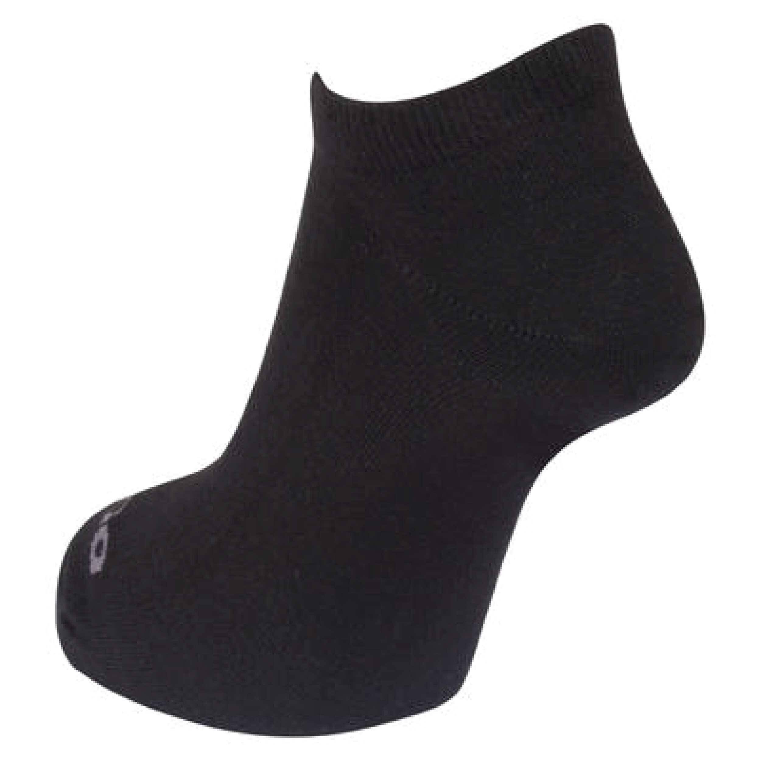 Tennis Socks RS160 Low Ankle x1 Black -  2