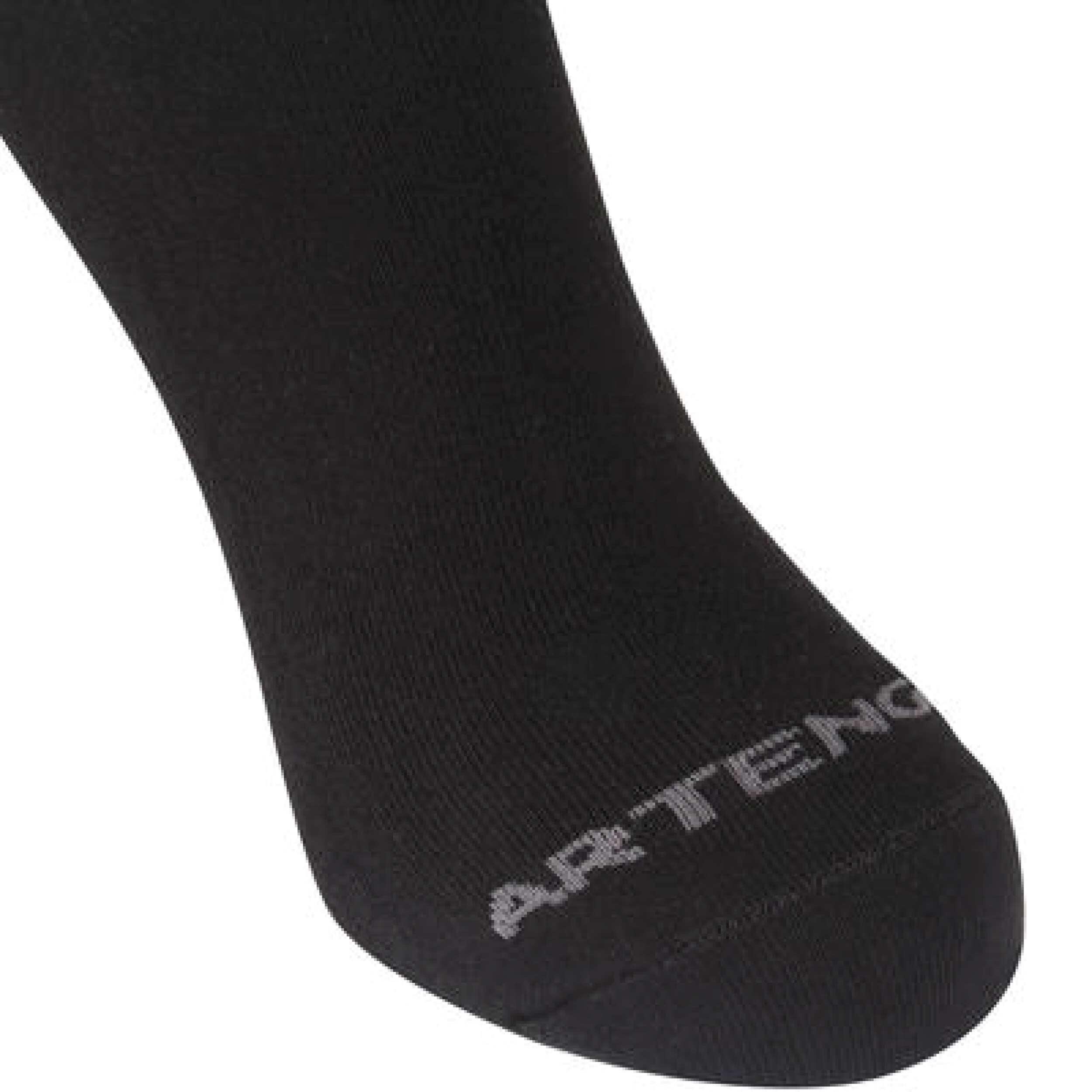 Tennis Socks RS160 Low Ankle x1 Black