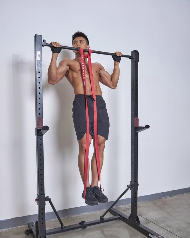 FOLD DOWN WEIGHT TRAINING BENCH AND RACK - 500