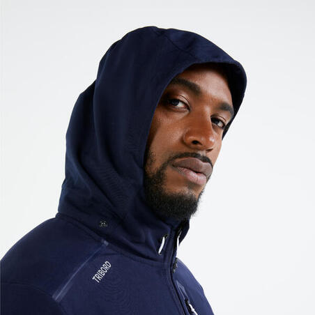 Куртка чоловіча 500 для вітрильного спорту темно-синя