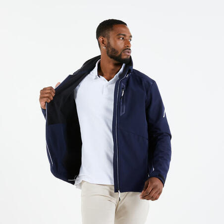 Куртка чоловіча 500 для вітрильного спорту темно-синя