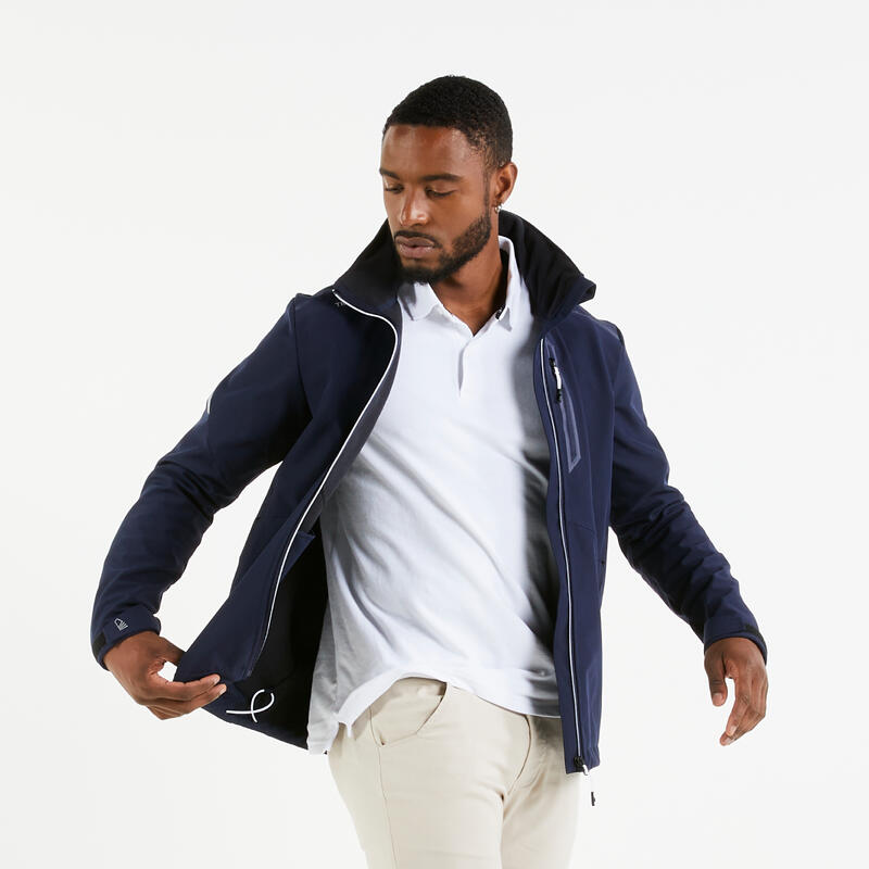 Erkek Softshell Mont - Lacivert - Sailing 500