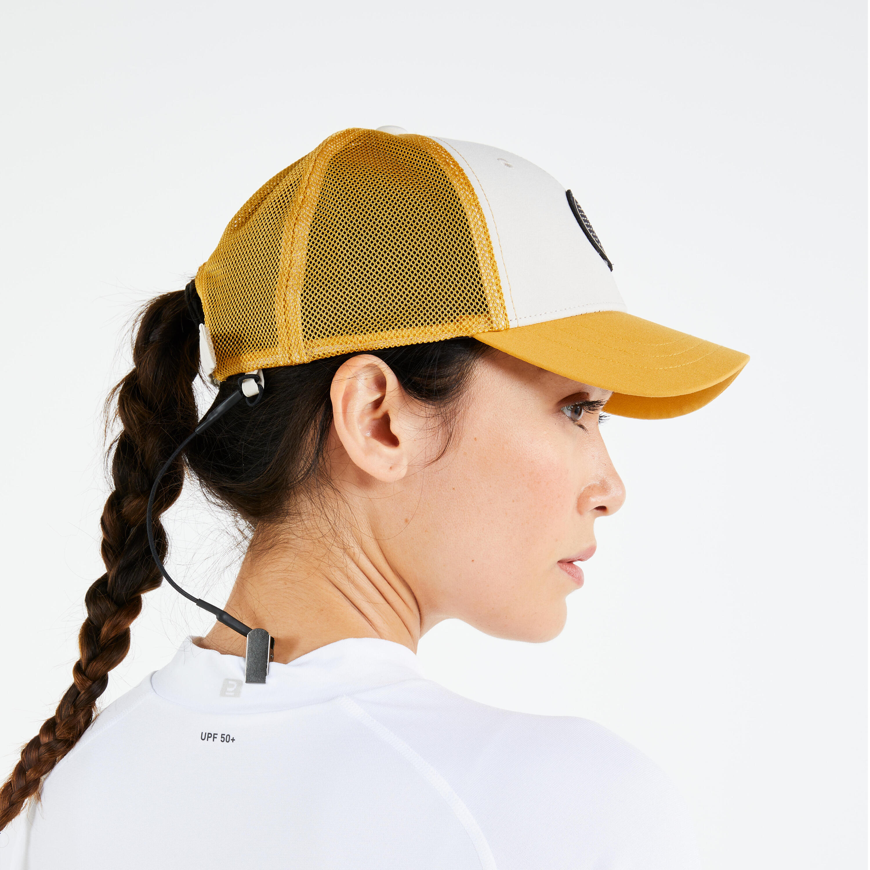 Adults’ Cap Boat Sailing 500 Beige ochre 6/7