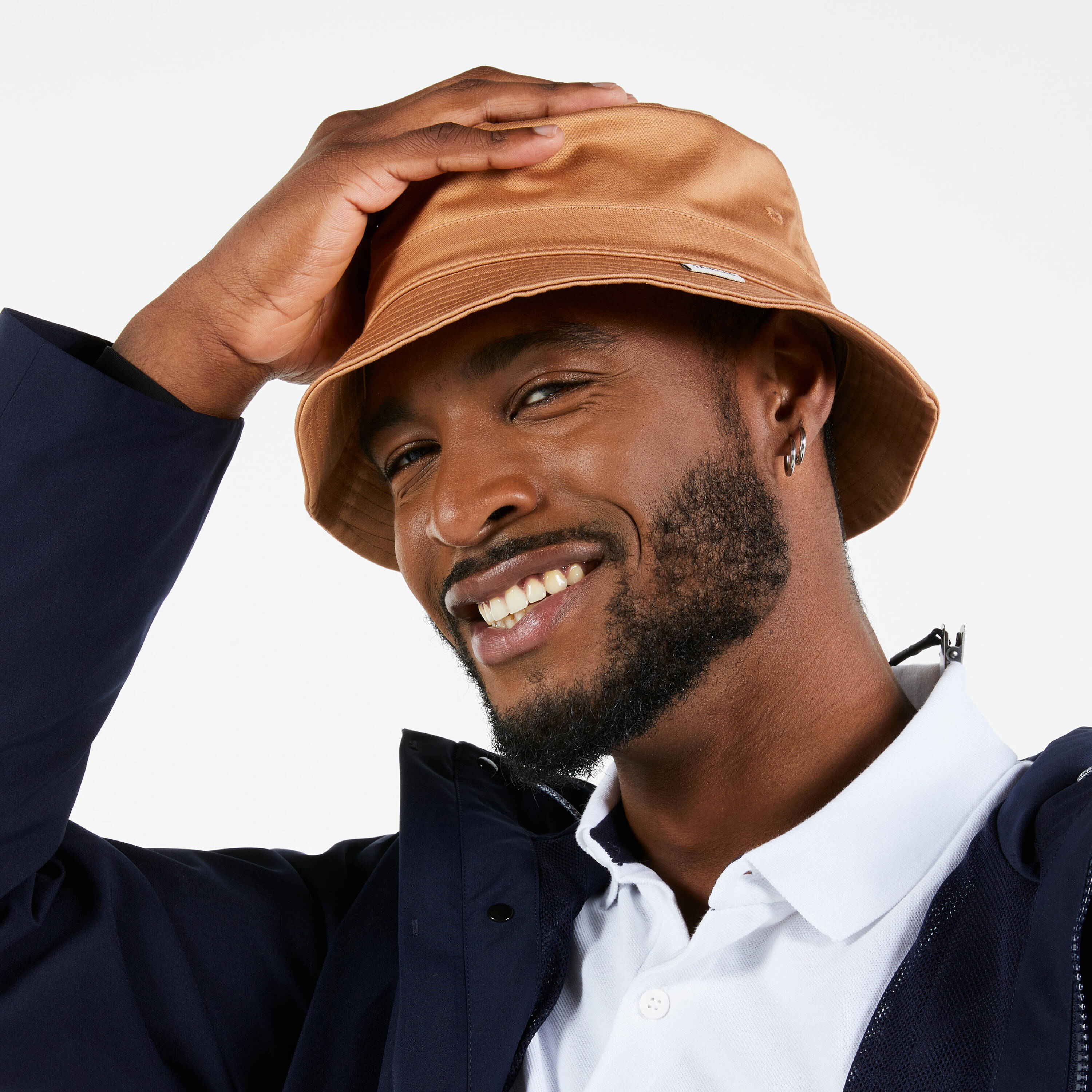 Adults’ Hat boat Sailing 100 Light brown CN -  2