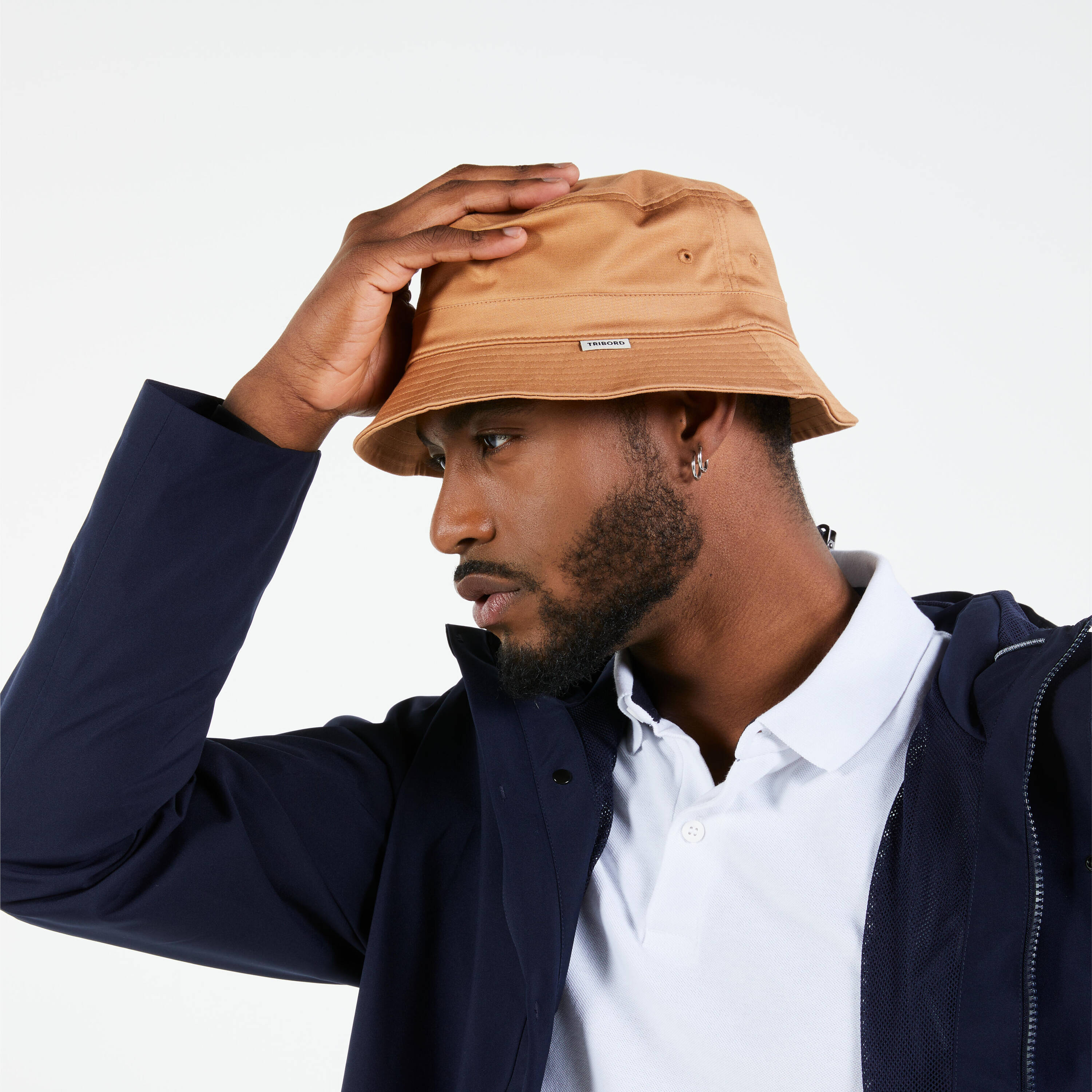 Adults’ Hat boat Sailing 100 Light brown CN -  3