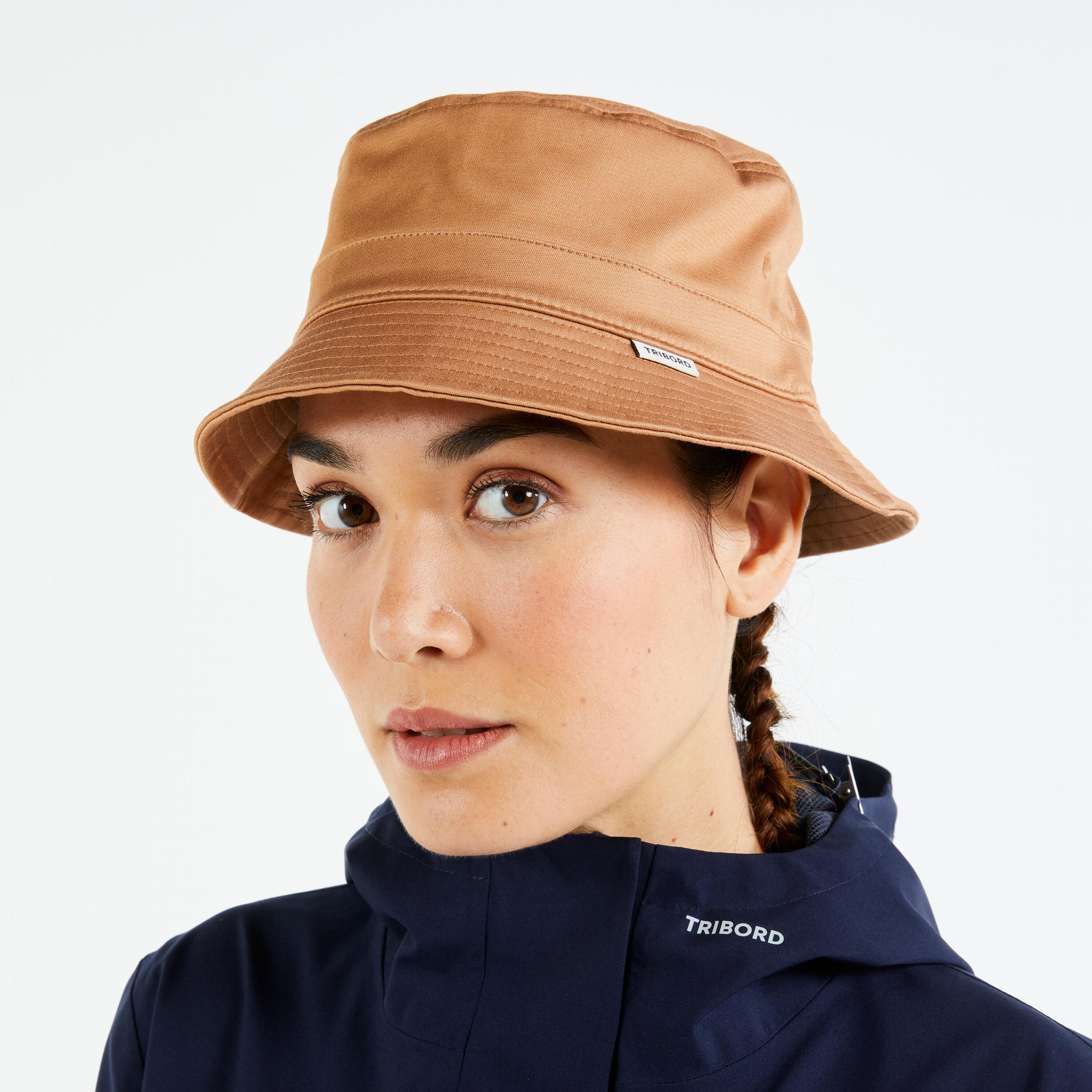 Adults’ Hat boat Sailing 100 Light brown CN 6/7