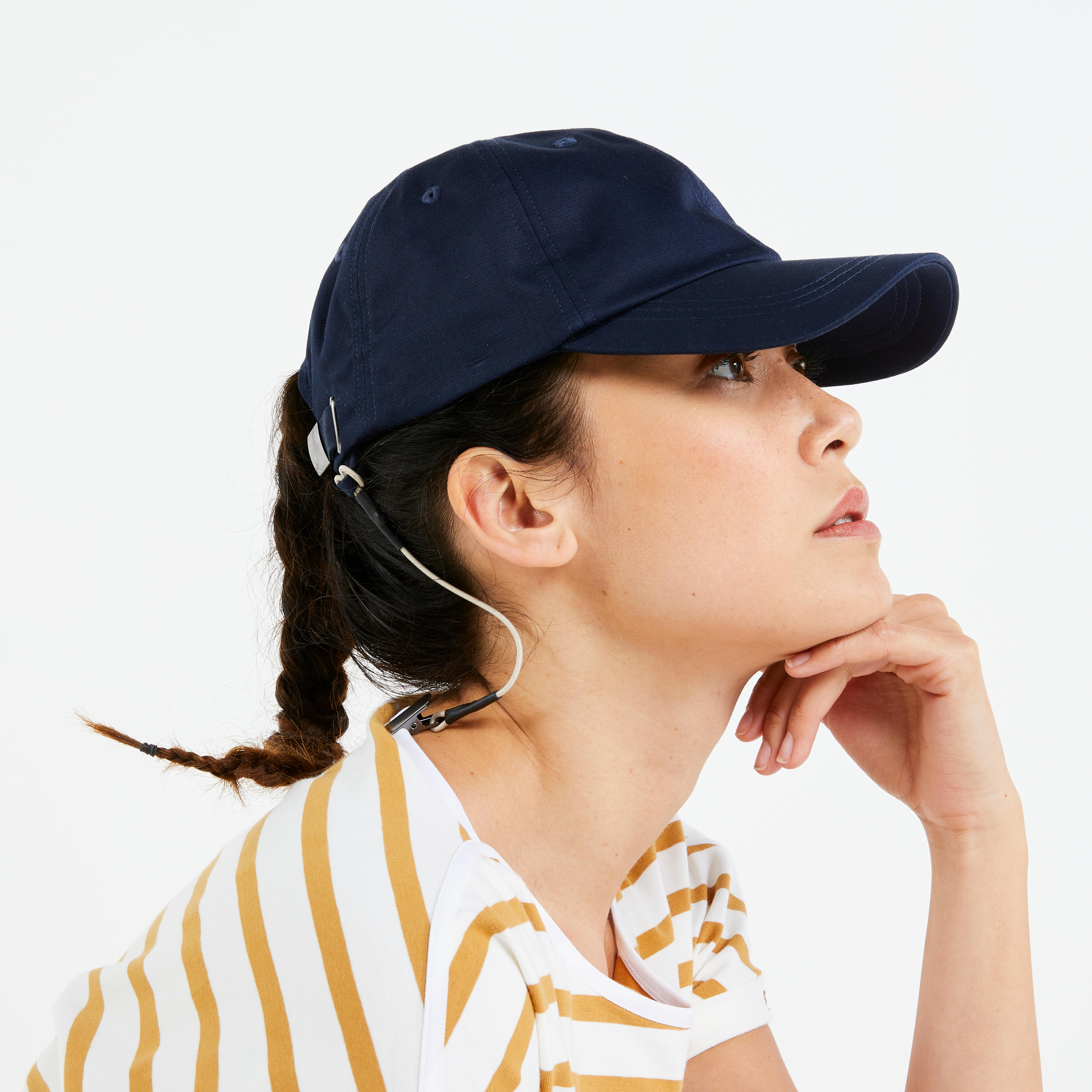 DECATHLON Šiltovka Sailing 100 na jachting tmavomodrá bez · záber 3