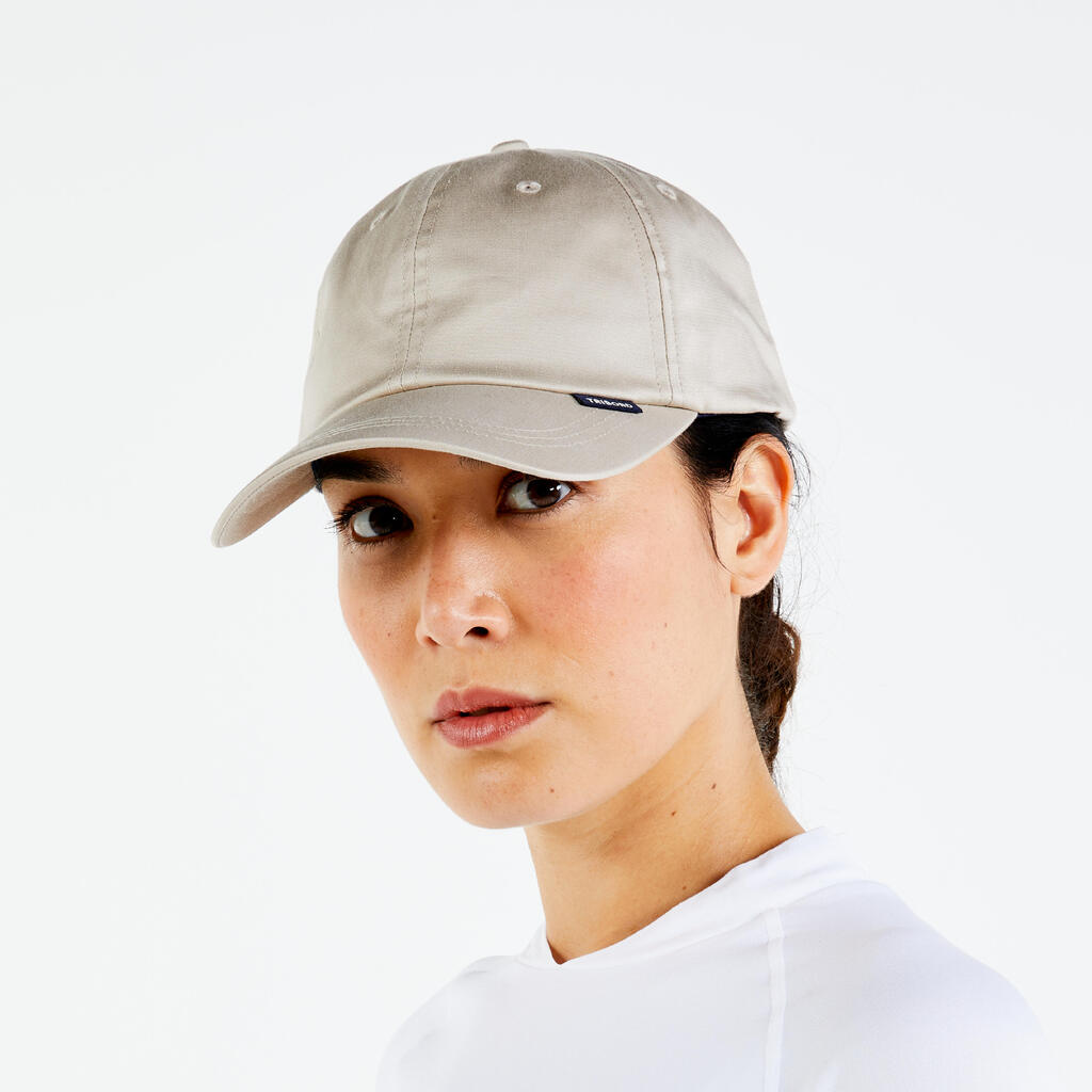 Adults’ Sailing Boat Cap 100 Pink taupe