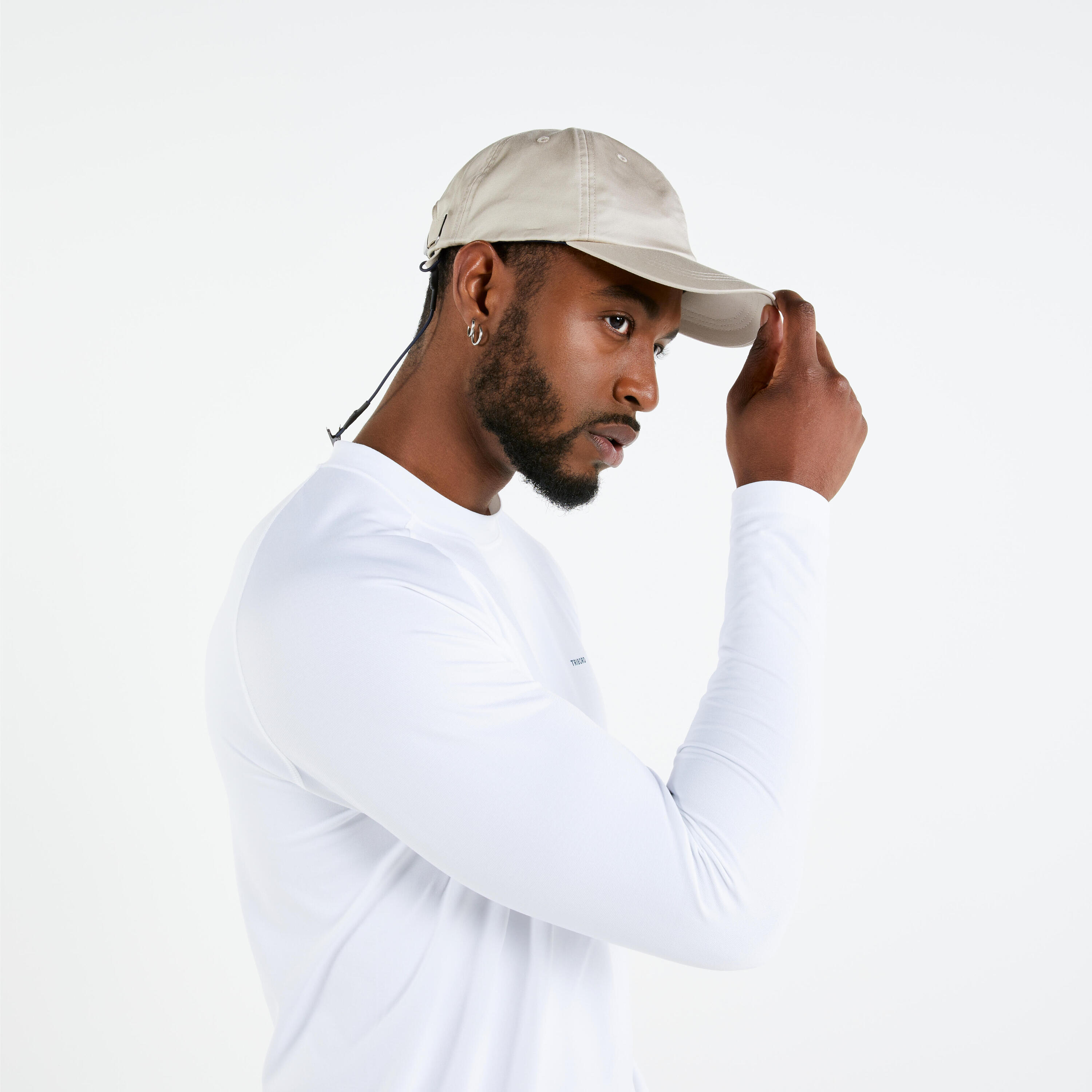 Adults’ Cap Boat Sailing 100 - Beige new 6/8