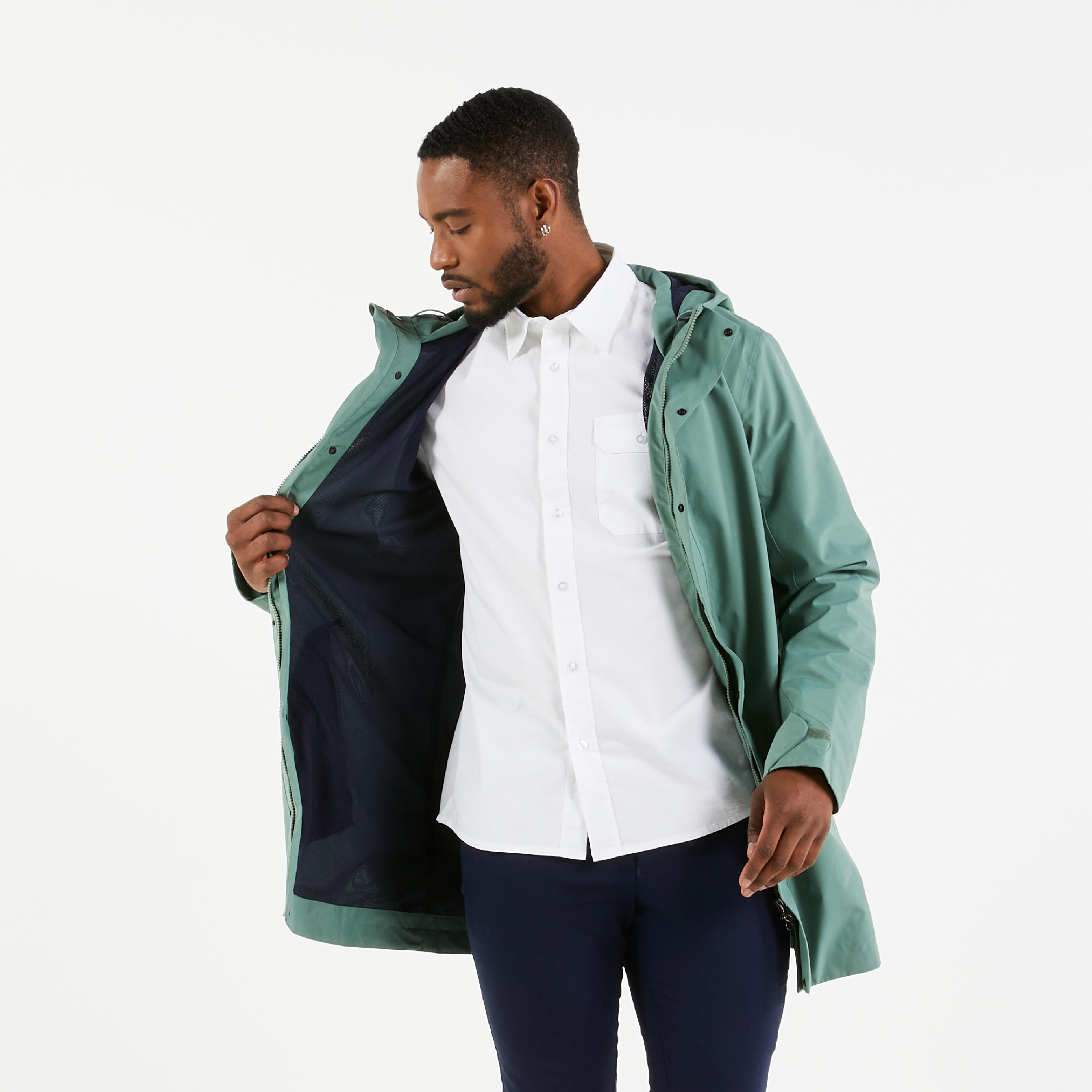 Tribord Mens Oilskin Waterproof Windproof Sailing 300 Jacket eBay