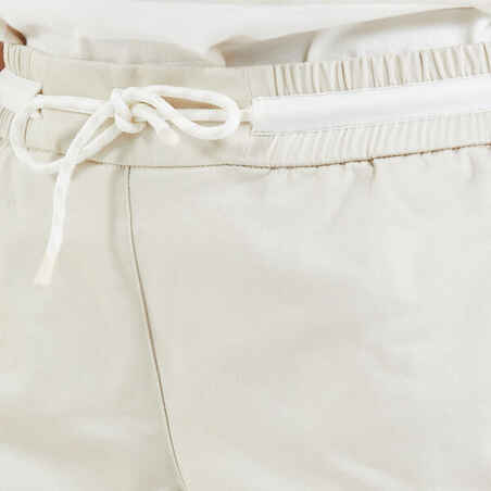 Women’s sailing shorts SAILING 100 beige