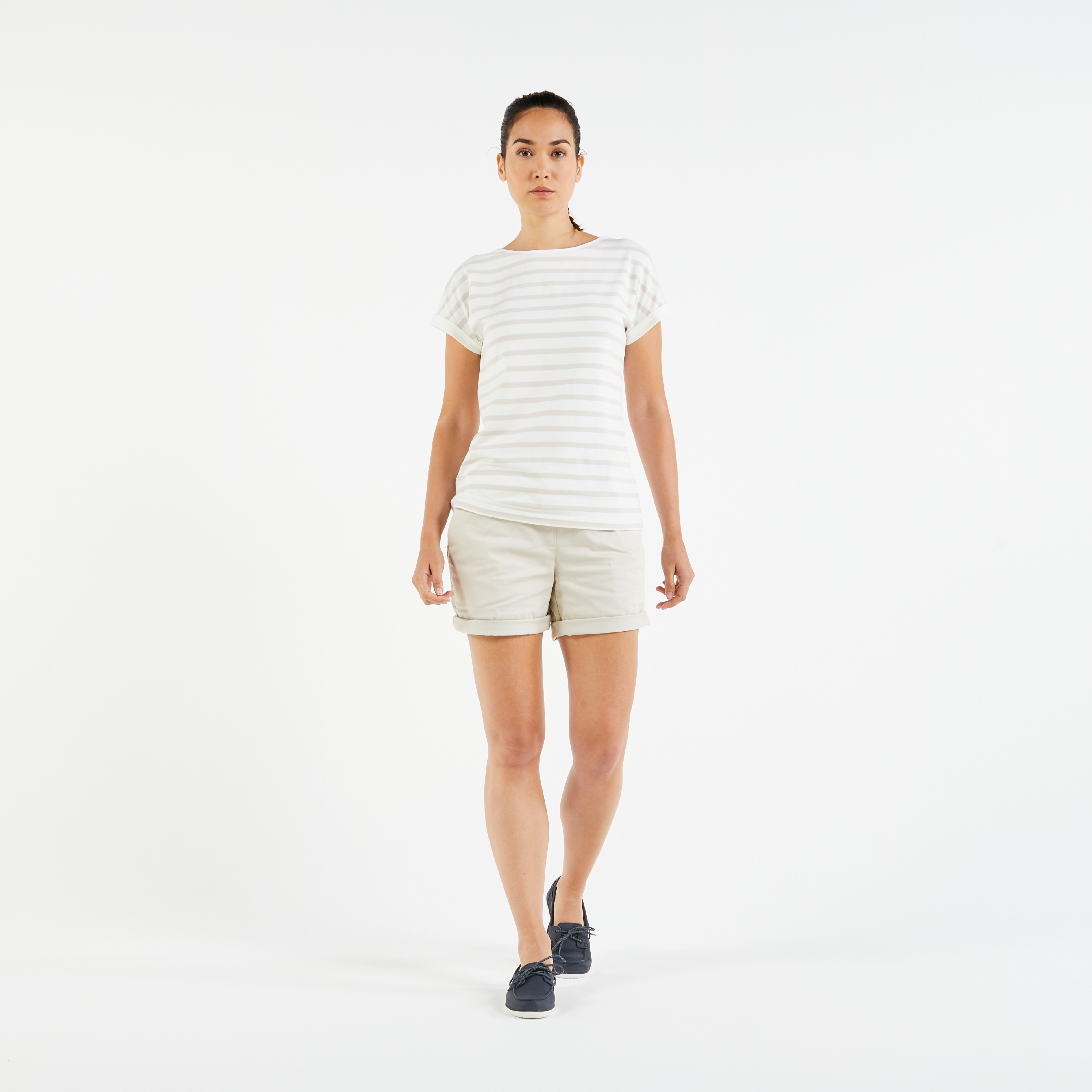 Short de voile femme sailing 100 beige - Voile, Bateau - Tribord- Clubs - Entreprises - Collectivités - Associations